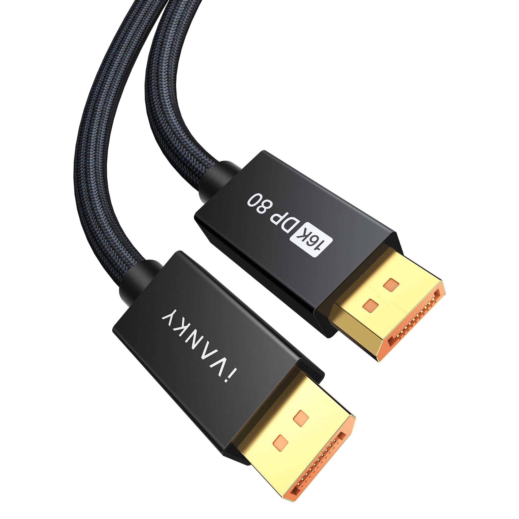 Amazon.co.jp: iVANKY 80Gbps 16K DPケーブル2.1【VESA認証Displayport